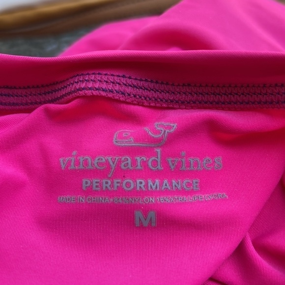 Vineyard Vines Performance Quarter Zip Pullover Biking Running Top M NEW - Picture 11 of 12